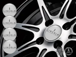 Lincoln Felgenaufkleber Auto Stilvolles gewölbtes Design